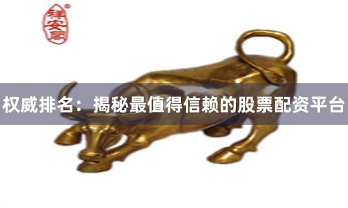 权威排名：揭秘最值得信赖的股票配资平台