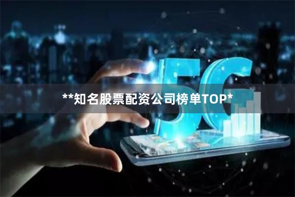 **知名股票配资公司榜单TOP*
